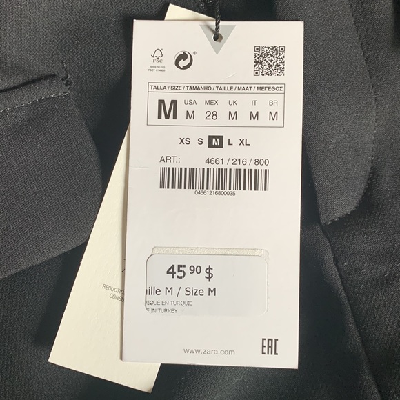 Black Skort - Picture 2 of 2